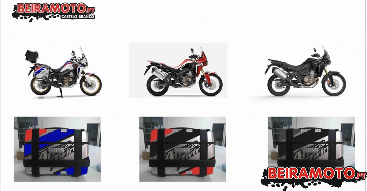 KIT PROTETORES DE MALAS GIVI TREKKER (52lt.,46lt.,33lt.)