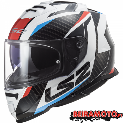LS2 FF800 STORM RACER VERM/AZ 